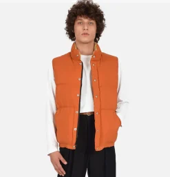 CRESCENT DOWN WORKS Italian Down Vest Rust< Blousons & Manteaux