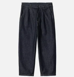 CARHARTT WIP Jace Pant Blue Rinsed< Pantalons
