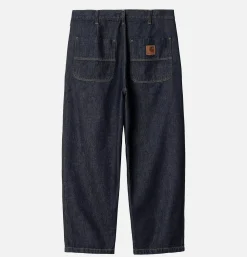 CARHARTT WIP Jace Pant Blue Rinsed< Pantalons
