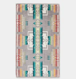 PENDLETON Jacquard Hand Towels Grey< Maison