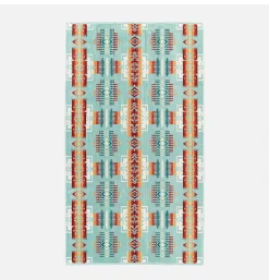 PENDLETON Jacquard Spa Towel Chief Jospeh Aqua< Maison