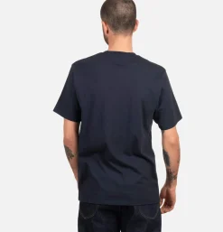 EDWIN Japanese Sun Tee Shirt Navy< T-shirts