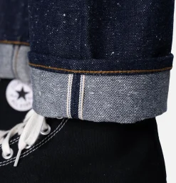 UNBRANDED BRAND Jean 243 Tapered 18oz Neppy Indigo< Jeans