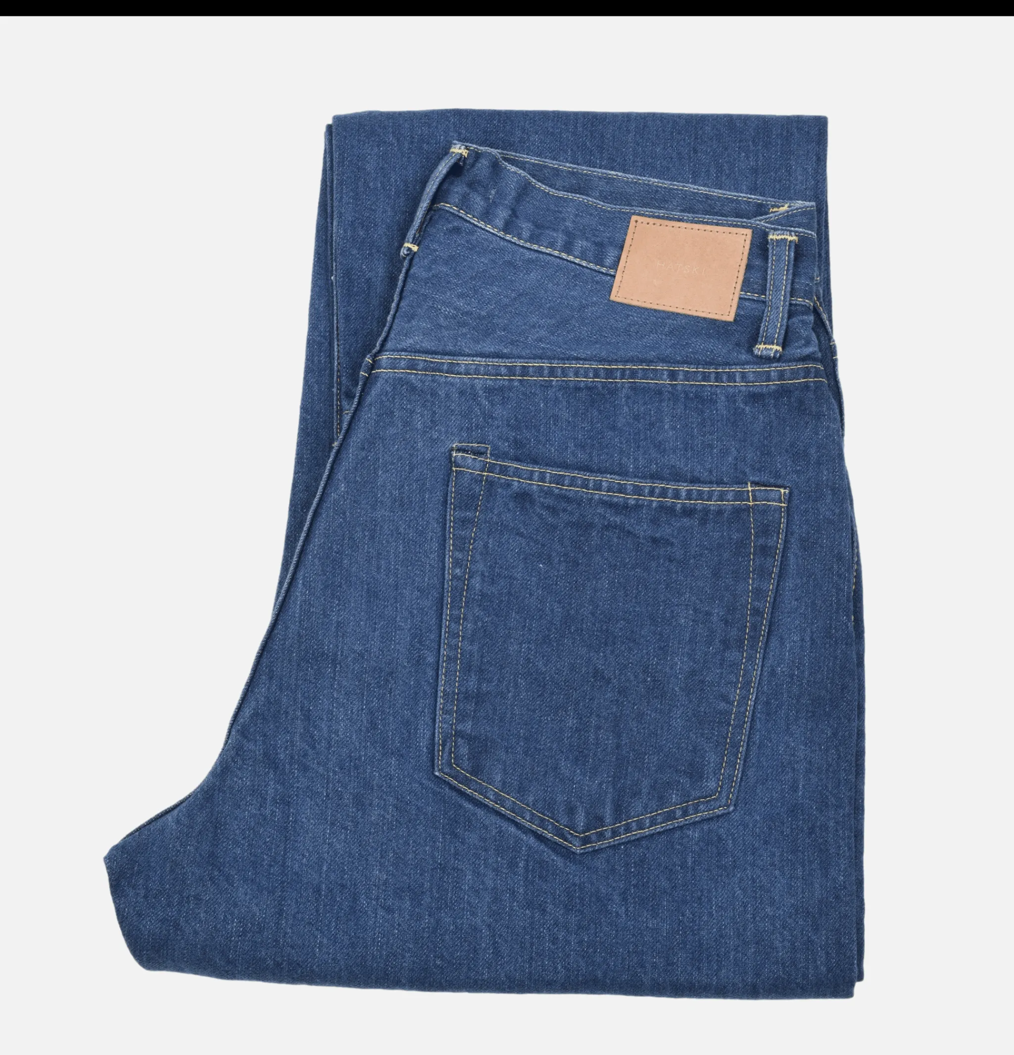 HATSKI Jean 22003 Wide Used Blue< Jeans