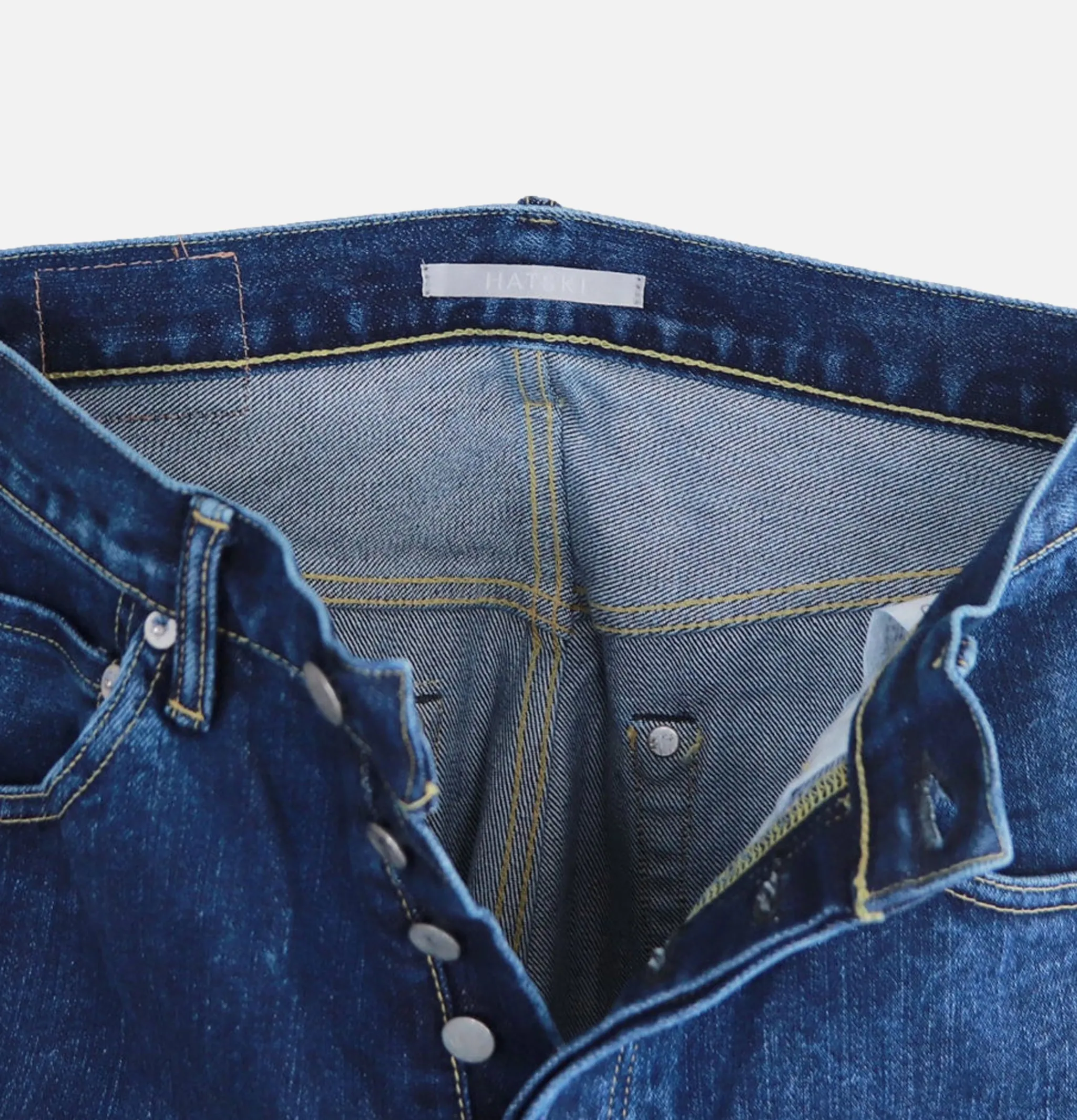 HATSKI Jean 22003 Wide Used Blue< Jeans