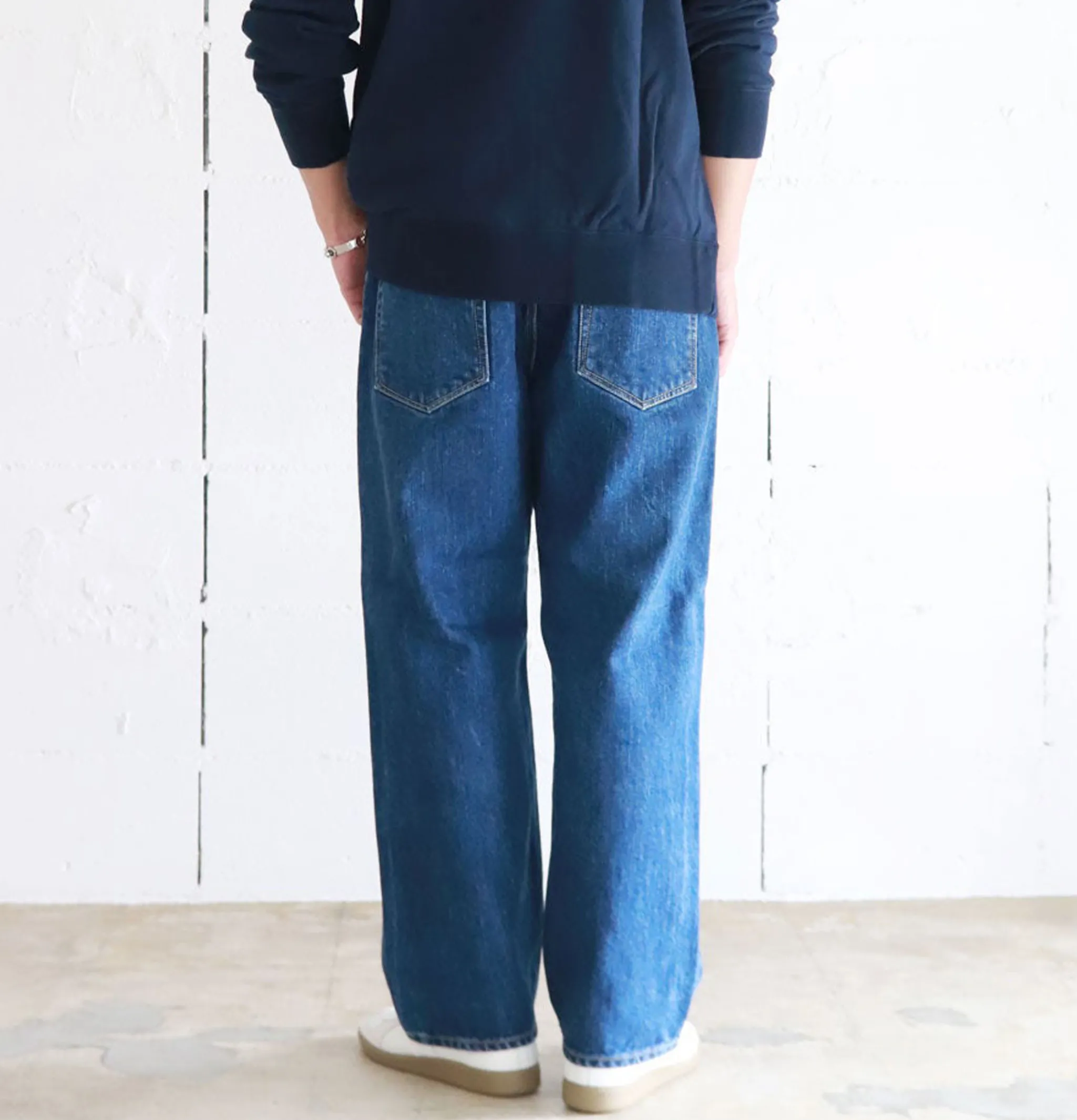 HATSKI Jean 22003 Wide Used Blue< Jeans
