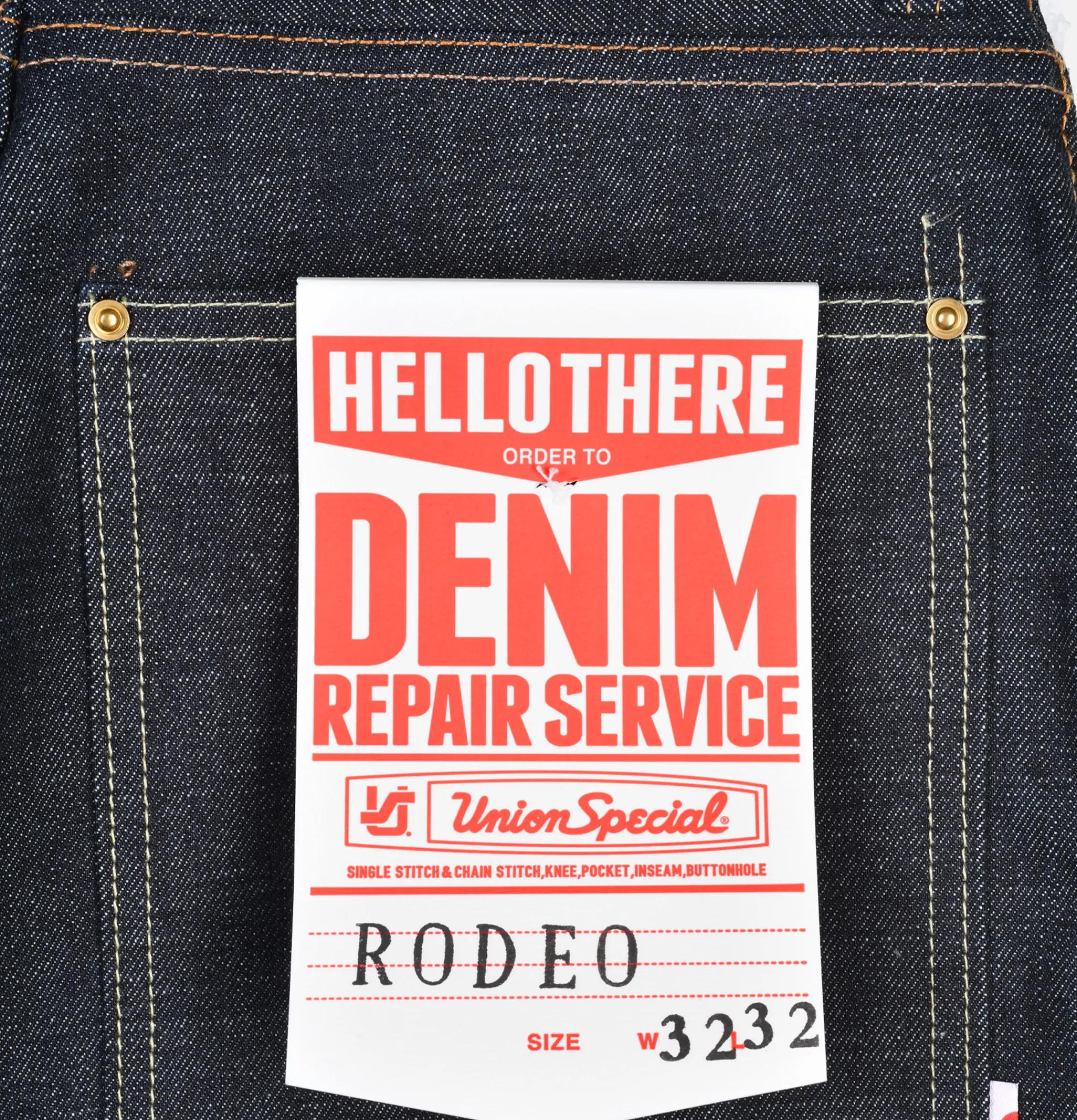 ATELIER FLOAT Jean Af-19 Rodeo Indigo< Jeans
