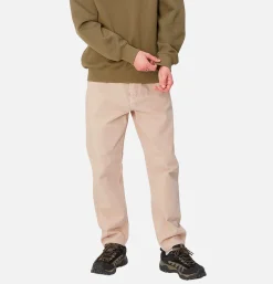 CARHARTT WIP Jean Newel Tonic Stone Dyed< Pantalons