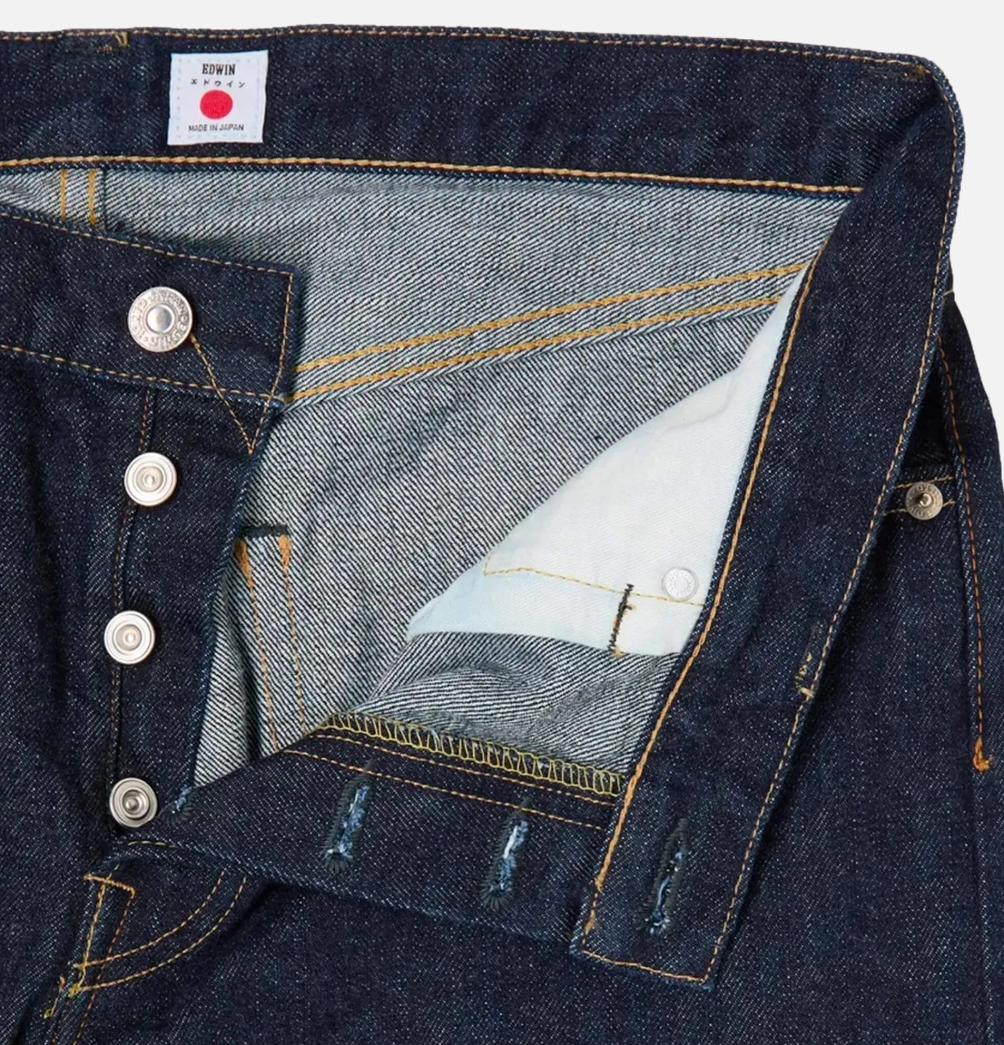EDWIN Jean Regular Tapered Blue Rinse< Jeans