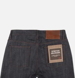 NAKED & FAMOUS Jean Weirdguy Stretch Indigo< Jeans