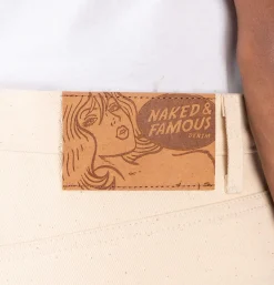 NAKED & FAMOUS Jeans Easy Guy All Natural Ecru< Jeans