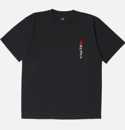EDWIN Kamifuji Tee Black< T-shirts