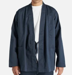 UNIVERSAL WORKS Kyoto Work Jacket Twill Navy< Vestes
