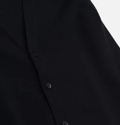 WILLIAM LOCKIE Lambswool Cardigan Navy< Pulls & Cardigans