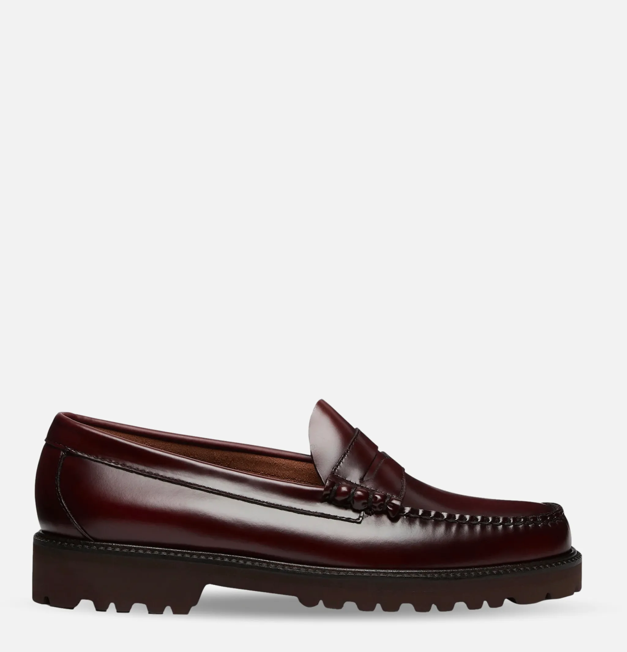 G.H. BASS Larson 90's Penny Loafer Wine<Homme Mocassins