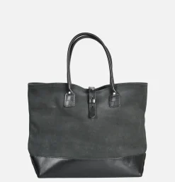 HERITAGE LEATHER COMPANY Latigo Leather Tote Bag< Tote-bags