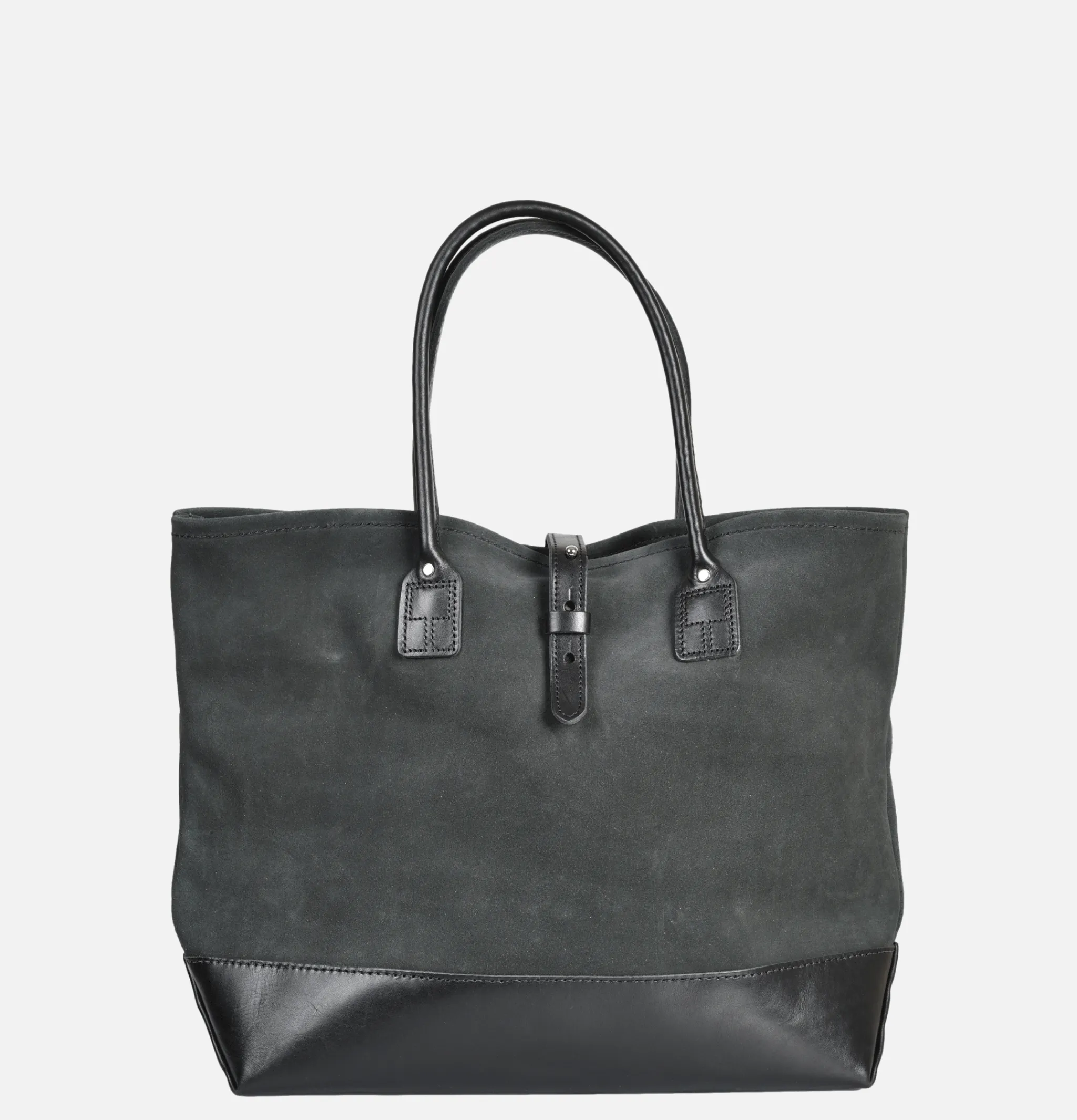 HERITAGE LEATHER COMPANY Latigo Leather Tote Bag< Tote-bags