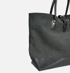 HERITAGE LEATHER COMPANY Latigo Leather Tote Bag< Tote-bags