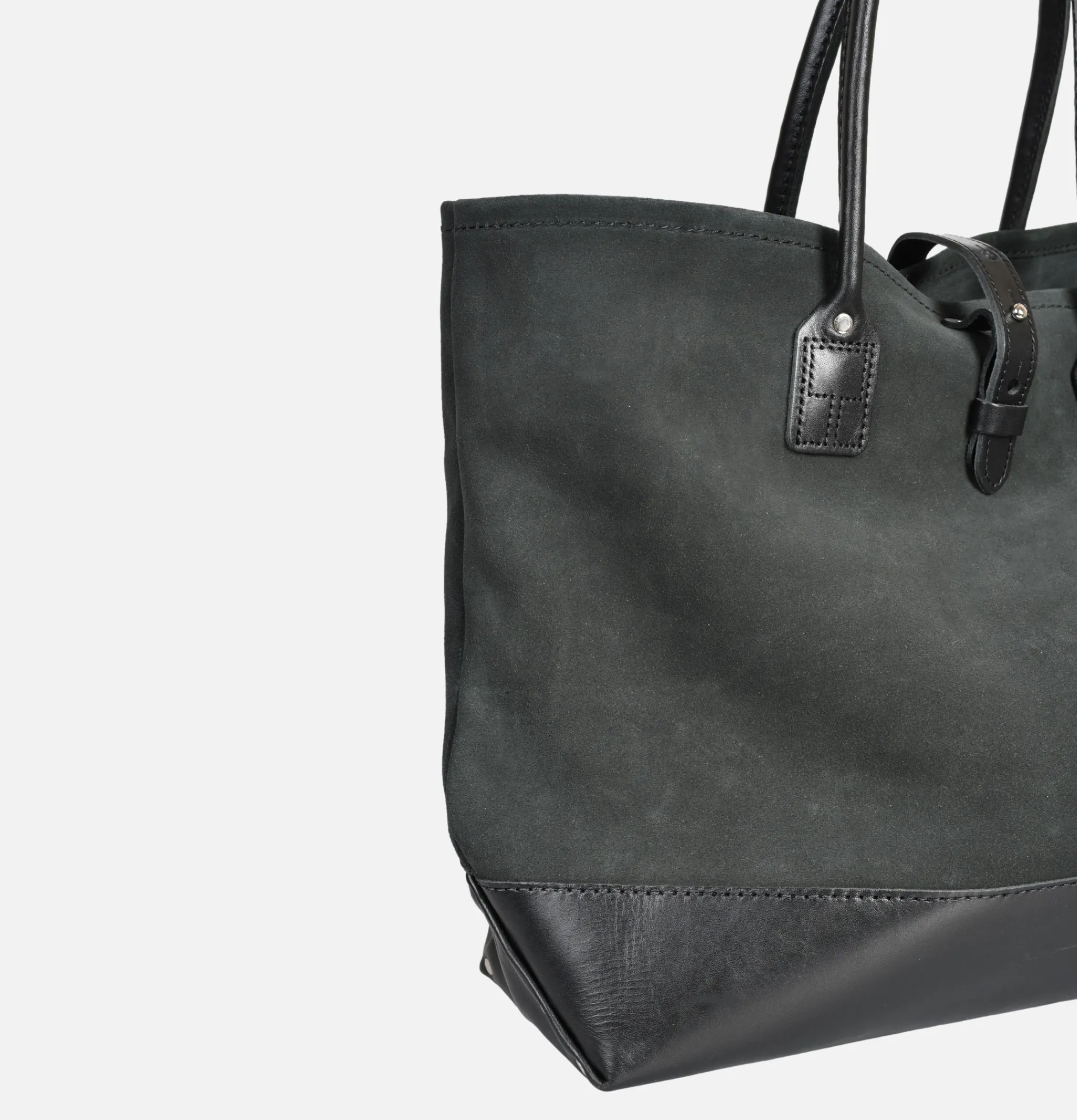 HERITAGE LEATHER COMPANY Latigo Leather Tote Bag< Tote-bags