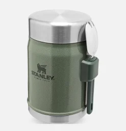 STANLEY 1913 Legendary Food Jar + Spork Hammertone Green< Outdoor