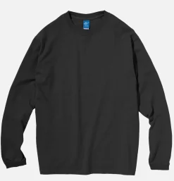 GOOD ON Long Sleeve Crew Tee Black< T-shirts