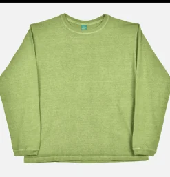 GOOD ON Long Sleeve Crew Tee Matcha< T-shirts