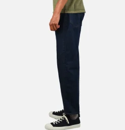 ORDINARY FITS Loose Ankle Denim Indigo< Jeans