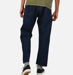 ORDINARY FITS Loose Ankle Denim Indigo< Jeans