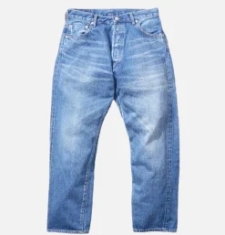 ORDINARY FITS Loose Ankle Denim Used Blue< Jeans
