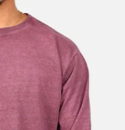 GOOD ON LS Heavy Crew Tee Azuki< T-shirts