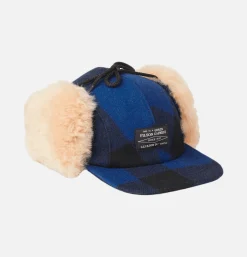 FILSON Mackinaw Cap Cobalt< Chapeaux & Casquettes