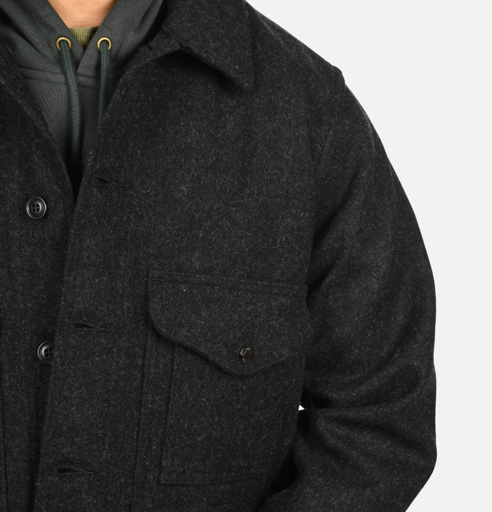 FILSON Mackinaw Cruiser Charcoal< Blousons & Manteaux