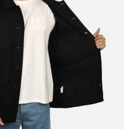FILSON Mackinaw Cruiser Navy< Blousons & Manteaux