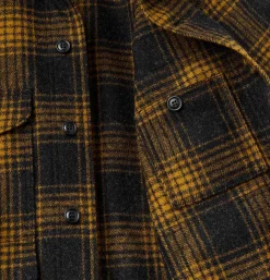 FILSON Mackinaw Cruiser Ochre< Blousons & Manteaux