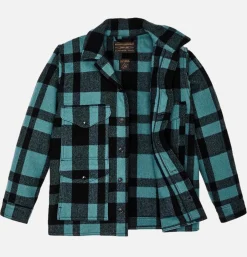 FILSON Mackinaw Cruiser Wool Faded Blue< Vestes