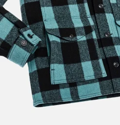 FILSON Mackinaw Cruiser Wool Faded Blue< Vestes