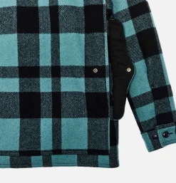 FILSON Mackinaw Cruiser Wool Faded Blue< Vestes