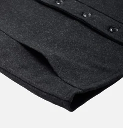 FILSON Mackinaw Wool Vest Charcoal< Vestes