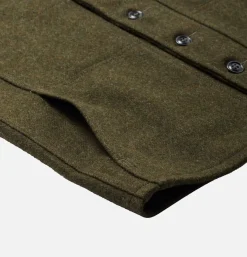 FILSON Mackinaw Wool Vest Forest Green< Vestes
