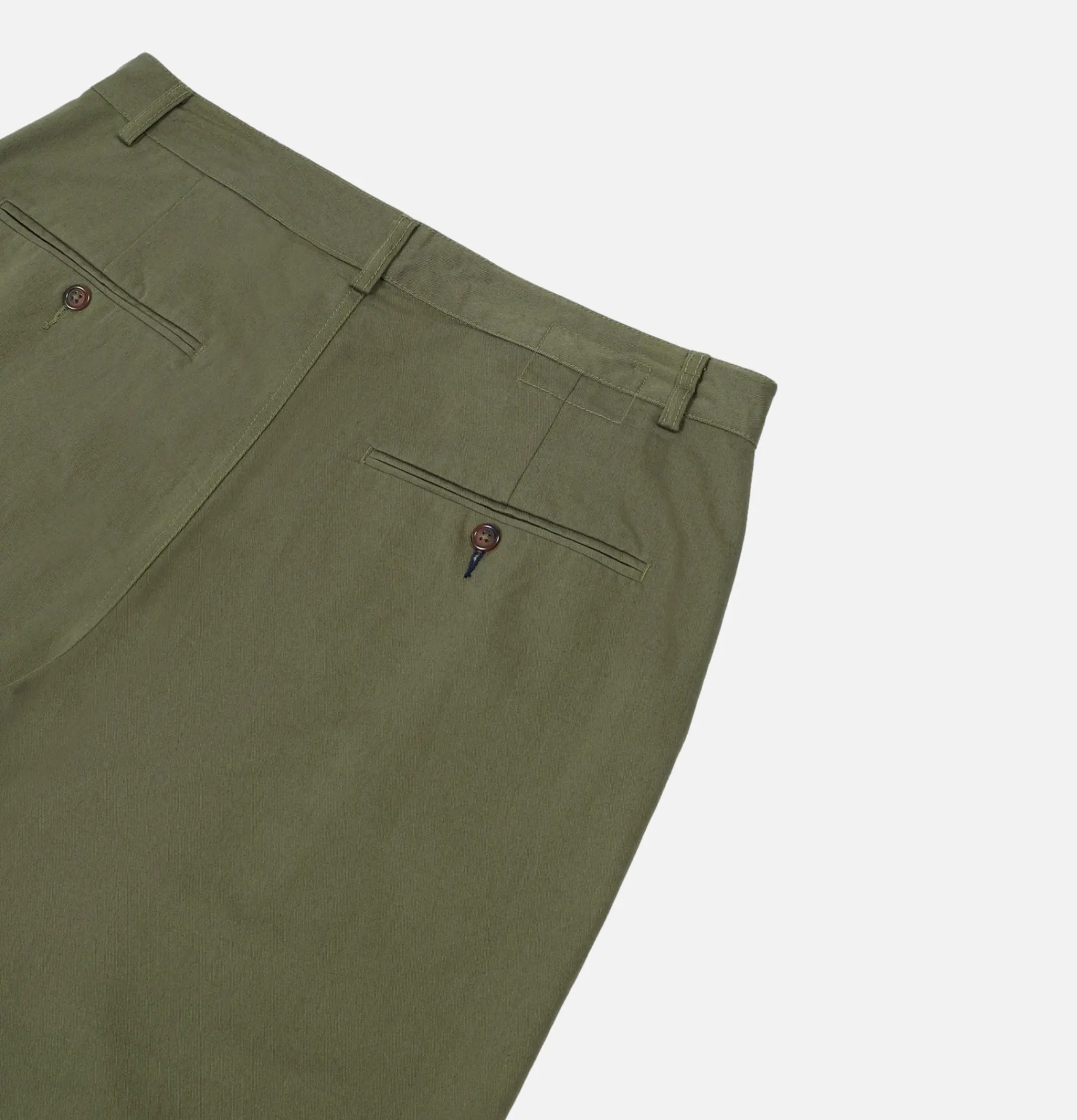 UNIVERSAL WORKS Military Chino Twill Lt Olive< Chinos