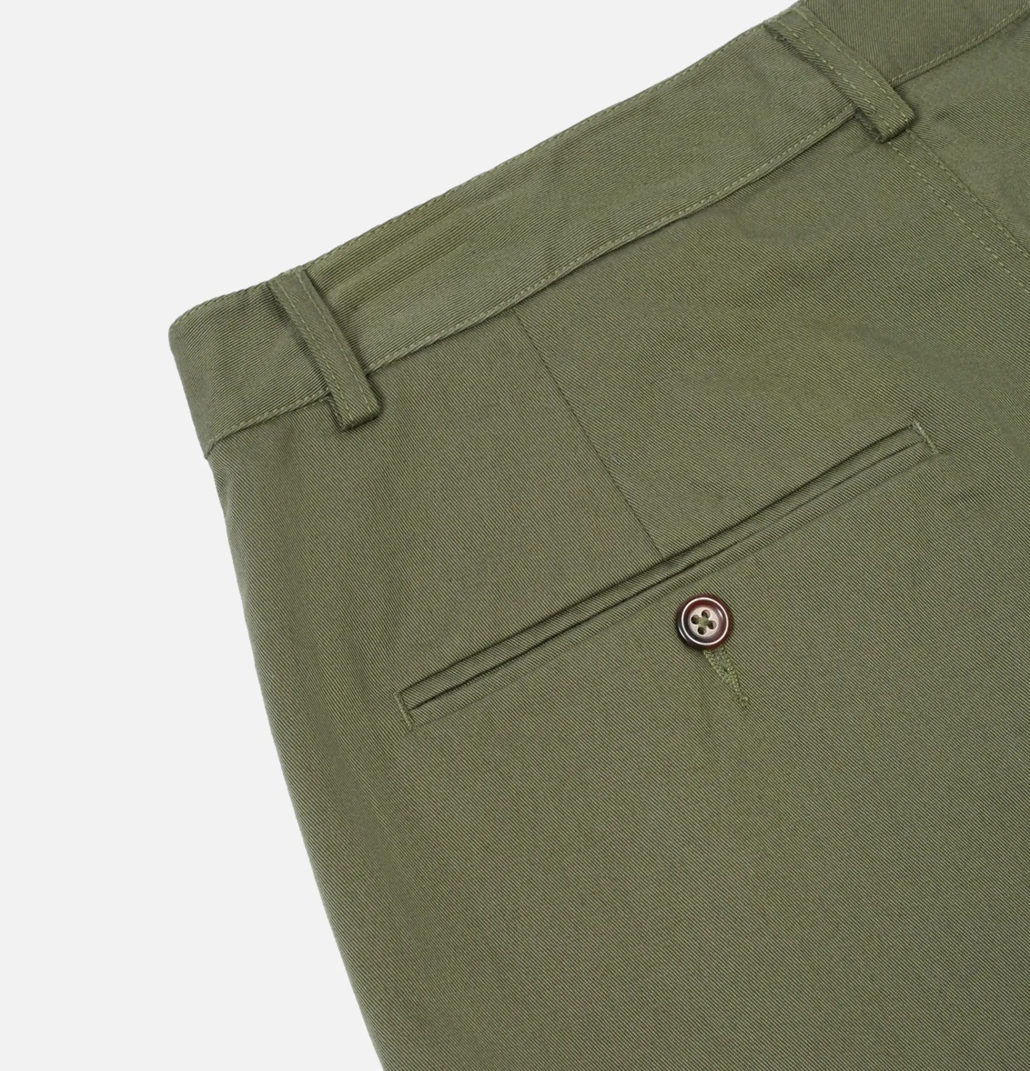 UNIVERSAL WORKS Military Chino Twill Lt Olive< Chinos