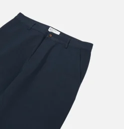 UNIVERSAL WORKS Military Chino Twill Navy< Chinos