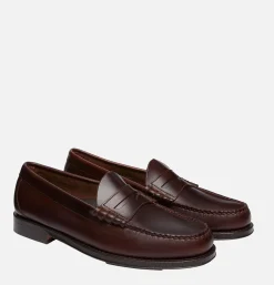 G.H. BASS Mocassin Larson Weejun Chocolate<Homme Mocassins