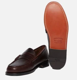 G.H. BASS Mocassin Larson Weejun Chocolate<Homme Mocassins