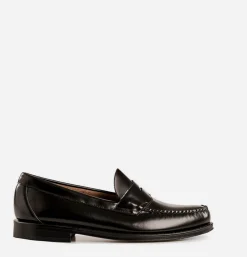 G.H. BASS Mocassin Logan Black<Homme Mocassins