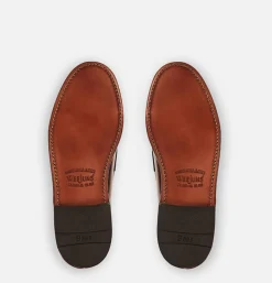 G.H. BASS Mocassin Logan Black<Homme Mocassins