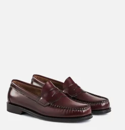 G.H. BASS Mocassin Logan Wine<Homme Mocassins