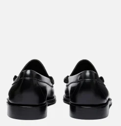 G.H. BASS Mocassin Weejun Weave Black<Homme Mocassins