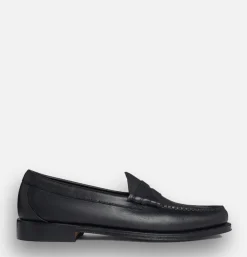 G.H. BASS Moccasin Weejun Soft Black<Homme Mocassins
