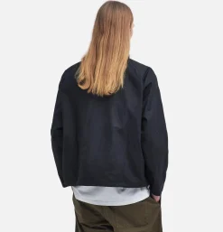 BARBOUR Modified Dryfly Wax Jacket Noir< Blousons & Manteaux